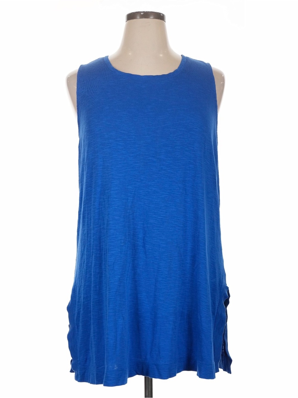 NWOT J. Jill Vibrant Blue Sleeveless Tunic Tank Top - XL